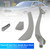 1998-2003 Mercedes-Benz S-Class W220 Front Left Inner Door Handle Base+Cover 2208100154 2208101354 Generic