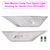 2016-2021 Honda Civic Side Marker Lamp Turn Signal Light Housing With light bulb Generic
