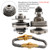 JF018 JF018E CVT Auto Transmission Pulley With Belt Chain For Nissan Gearbox 30Teeth