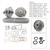 2013-2016 Altima 2.5l CVT Transmission Master Rebuild Kit W/Chain Belt 27 Teeth RE0F10E JF017E Generic
