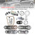 2006-2018 Jeep Grand Cherokee Commander Wrangler Transmission Master Rebuild Kit & 4WD Filter Friction Steel 45RFE 545RFE 65RFE Generic
