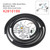 42810100 A/C Hose & Fitting Kit AN6/AN8/AN10 Hoses, Straight & 90¡ã Fittings, O-Rings, Band Clamps & Grommets For Custom Air Conditioning Lines