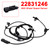 2012-2017 Opel Insignia A Rear Right ABS Wheel Speed Sensor 22831246 Generic