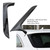 2012-2018 Audi A6 C7 Pair Rear Window Side Wing Spoiler Gloss Black Generic