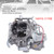 1983-1988 Nissan Engine 720 Z24 Datsun 2.0L 2.2L 2.4L Carburetor 16010-J1700 Generic