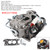 1988-1994 Isuzu Trupper Caribe 2.3L 2 Barrel Carburetor 8943377840 Generic