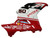 Fairings Ducati 1098 1198 848 Red & White Xerox No.50 Racing (2007-2011)