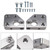 74098 Battery Terminal Multi Power Block Silver