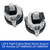 2018-2019 BMW 5 Series Left & Right Engine Motor Mount Support 22116860463 22116860464 Generic