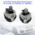 2018-2019 BMW 5 Series Left & Right Engine Motor Mount Support 22116860463 22116860464 Generic