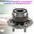 2009-2015 HONDA PILOT AWD Rear Wheel Hub Bearing H24080BTA Generic