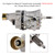 Toyota Hiace LH200 LH212 5L Car Engine 5L Manual Transmission Assembly 33030-0L010 Generic