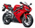 Fairings Triumph Daytona 675 Red Black Daytona Racing (2006-2008)