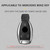 Benz GLC GLK CLS GLA CLA AMG Alloy Aluminum TPU Car Key Black Case Cover Generic