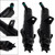2009-2015 VW GOLF EOS Jetta Transporter 1 Pair Front Headlight Spray Washer Nozzle 5K0955978A Generic