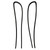 1988-1991 HONDA CR-X CRX EF8 2PCS Window Glass Molding RH & LH 73810-SH2-003 Generic