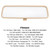 1998-2011 VW Bora Jetta Golf  Polo Rear View Interior Mirror Glass 3B0857511G Beige Generic