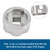 Fork Socket Tool for Fox CTD 3 pin outer piston removal-- 398-00-504
