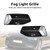 2019-2023 Audi A6 C8 2PCS Front Bumper Grille Generic