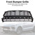 2019-2021 Porsche Macan Front Bumper Grille Black Generic