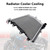 2019-2025 BMW M1000RR S1000RR Radiator Cooler Cooling Silver Generic