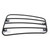 Motorcycle Fuel Tank Luggage Rack with 4 Suction Cups Black Universal