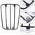 Motorcycle Fuel Tank Luggage Rack with 4 Suction Cups Black Universal