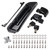 2014-2023 Touring Razor Chopped King Tour Pack Hinges and Latch Kit Black Generic