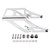 2018-2021 Softail Sport Glide FLSB Quick Release Two Up Tour Pack Mount Chrome Generic