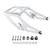 2018-2021 Softail Sport Glide FLSB Quick Release Two Up Tour Pack Mount Chrome Generic