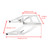 2018-2025 Softail Low Rider FXLR S FXLRS ST FXLR Quick Release Two Up Tour Pack Mount Chrome Generic
