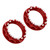 2007-2024 Ducati 1098 1198 Panigale 1199 1299 V2 V4 Diavel 2x Rear Wheel Axle Nut Red Generic