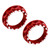 2007-2024 Ducati 1098 1198 Panigale 1199 1299 V2 V4 Diavel 2x Rear Wheel Axle Nut Red Generic