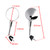 2018-2021 Vespa Elettrica Rearview Mirrors Left and Right M8 Shorty Chrome Generic