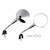 2013-2023 Vespa Primavera 50 125 150 Rearview Mirrors Left and Right M8 Shorty Chrome Generic