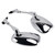 2002-2007 Honda VTX 1300 S 1800 C Rearview Mirrors Left and Right M10 Chrome Generic