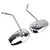1991-2013 Honda CB400SF CB400SS VT400S Rearview Mirrors Left and Right M10 Chrome Generic
