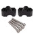2003-2013 Kawasaki Z-750 Z750S Z750R Z1000 CNC Handlebar risers 20mm up Black Generic