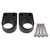 2008-2017 Kawasaki Ninja 250R 300 CNC Handlebar risers 25mm with offset 13mm Black Generic