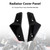 2020-2022 Triumph Street Triple 765 R/RS Radiator Cover Panel Black Generic
