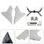 2023-2025 CVO 121 117 Road Glide FLTRXSE Side Panel Brackets Support Spoiler White Generic