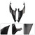 2020-2025 Triumph Street Triple 765 R/RS Rear Tail Side Seat Cover Fairing Black Generic