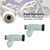 2003-2008 Suzuki SV650/ SV650/ SV650A 2PCS Fuel Injectors 15710-27G00 Generic