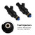 1994-1999 BMW R1100 RT R850 R1100GS R850GS 2PCS Fuel Injectors Generic