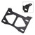 2020-2025 Kawasaki Teryx Krx/4 1000 License Plate Mount Bracket Tag Holder Black Generic