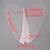 2023-2024 YAMAHA X-MAX 300 Windshield WindScreen Clear Generic