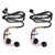 2003-2007 Chevrolet Silverado 1500 2500 3500 2PCS LH+RH Tail Harness Light 16531401 16531402 Generic