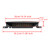 2007-2021 Jeep Compass Grand Cherokee Rear High Mount Third Brake Light Lamp 5303754AC Black Generic