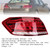 2013-2015 Mercedes-Benz E-CLASS W212 SEDAN FACELIFT Left Side LED Outer Rear Tail Light Brake Lamp Generic