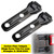 2018-2024 Jeep Wrangler JL & Unlimited Carbon Fiber Tailgate Hinge Cover Trim Generic